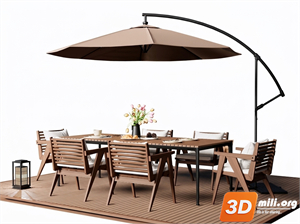 Outdoor Sofa Skp Files